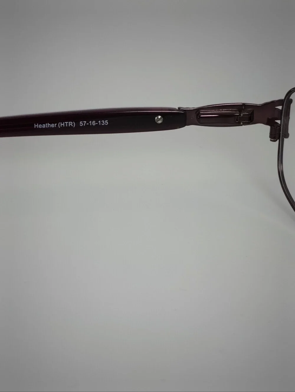 Vera Bradley.Gail. Dark Brown Oval Metal Eyeglass Frames.